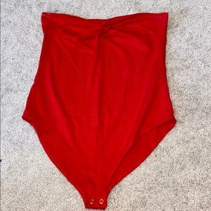 Red Bodysuit
